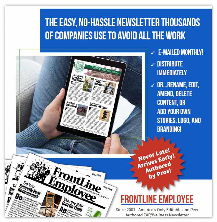 Employee Newsletter - Articles or Editable & Customizable Newsletter - Employee - workplacenewsletters - workplacenewsletters
